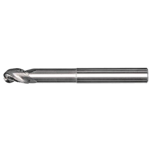 1/2x1-1/4x1/2x6 3FL Ball Aluminum Xtreme Endmill with .475x2-1/8 Neck